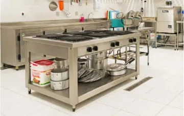 Projeto de instalação de cozinha comercial